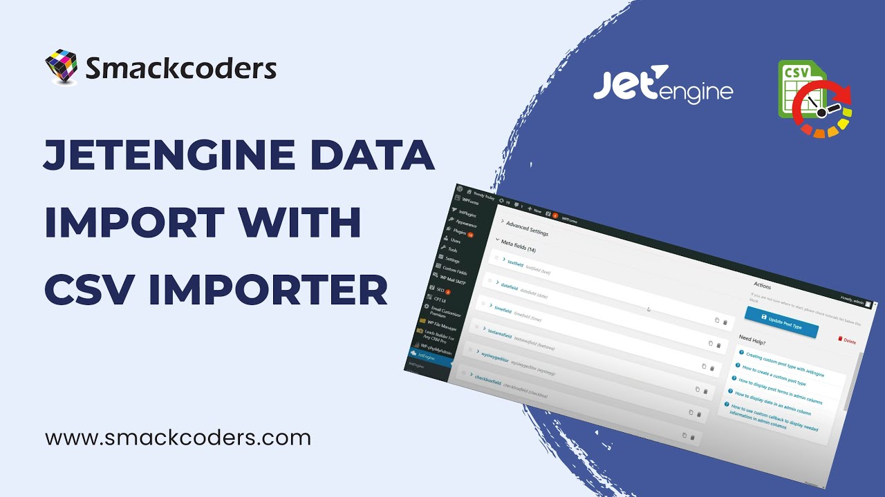 JetEngine Data Import with CSV Importer