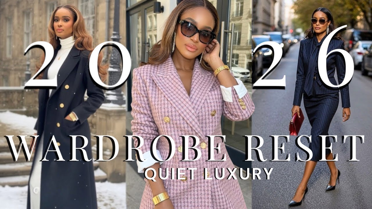 2026 Quiet Luxury Wardrobe Reset  | The Style Identity That Will Elevate You