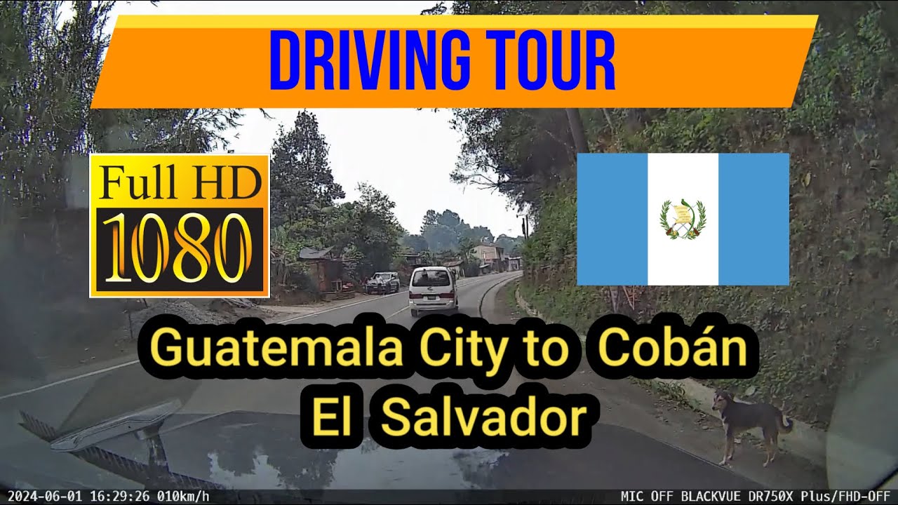 272. Driving from Guatemala City to Cobán - Guatemala