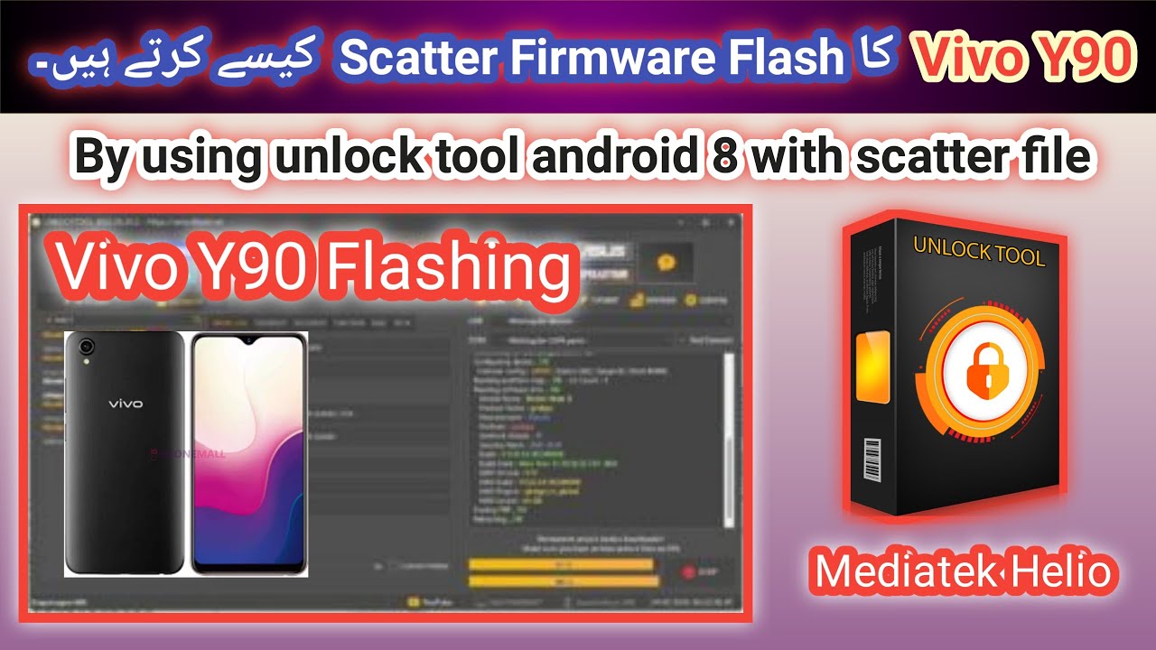 How to flash all vivo MTK mobiles by using unlock tool  Part 2 | Scatter Firmware | 2023 |