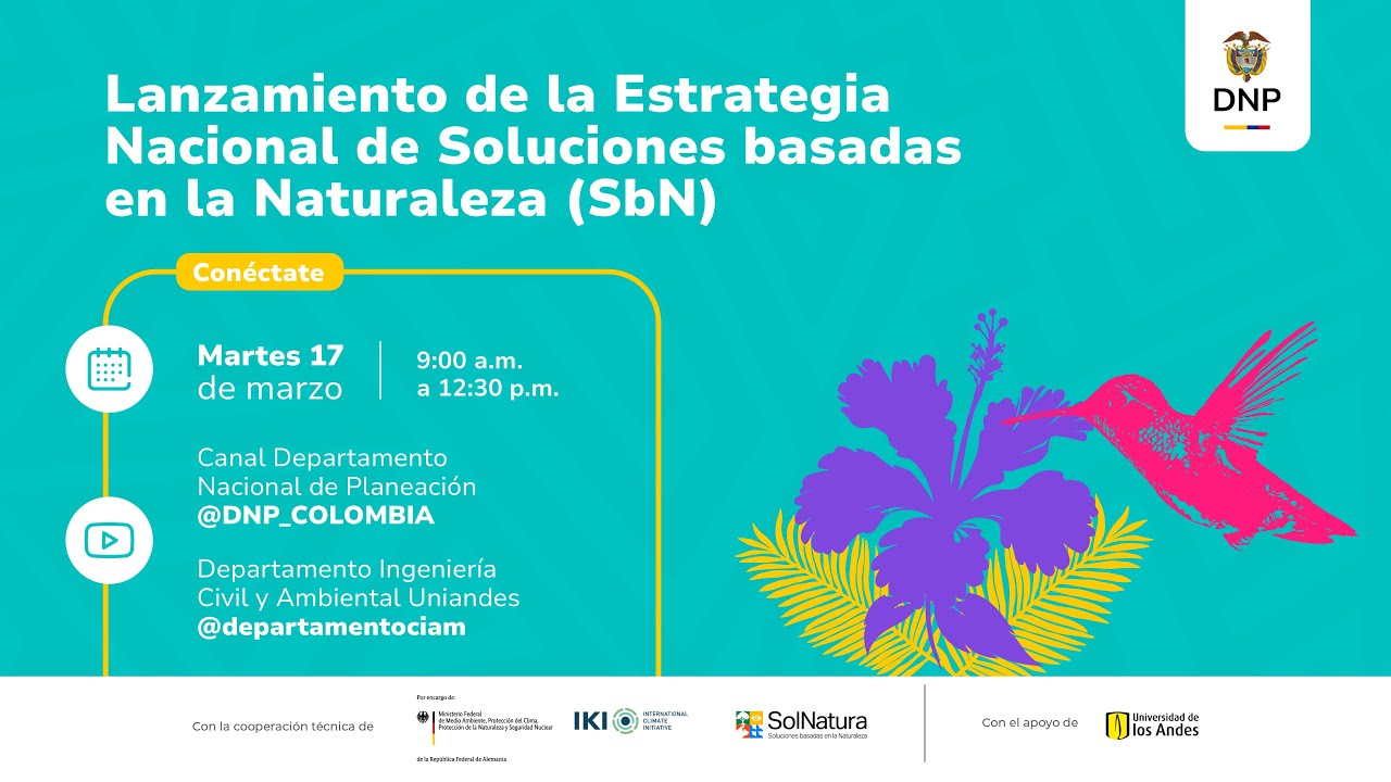 Lanzamiento de la Estrategia Nacional de Soluciones basadas en la Naturaleza (SbN)