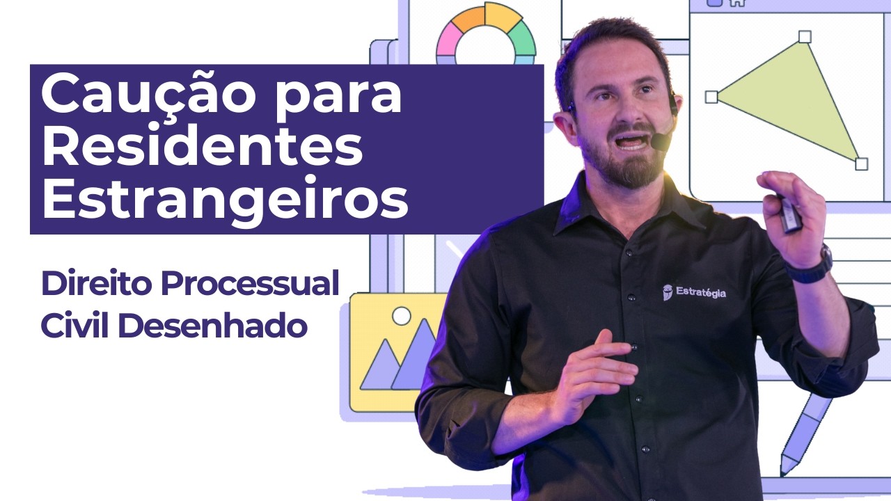 Caução Para Residentes Estrangeiros | Processo Civil Desenhado