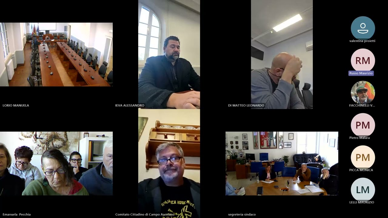 Commissione aggiornamento lavori ponti Via Litoranea