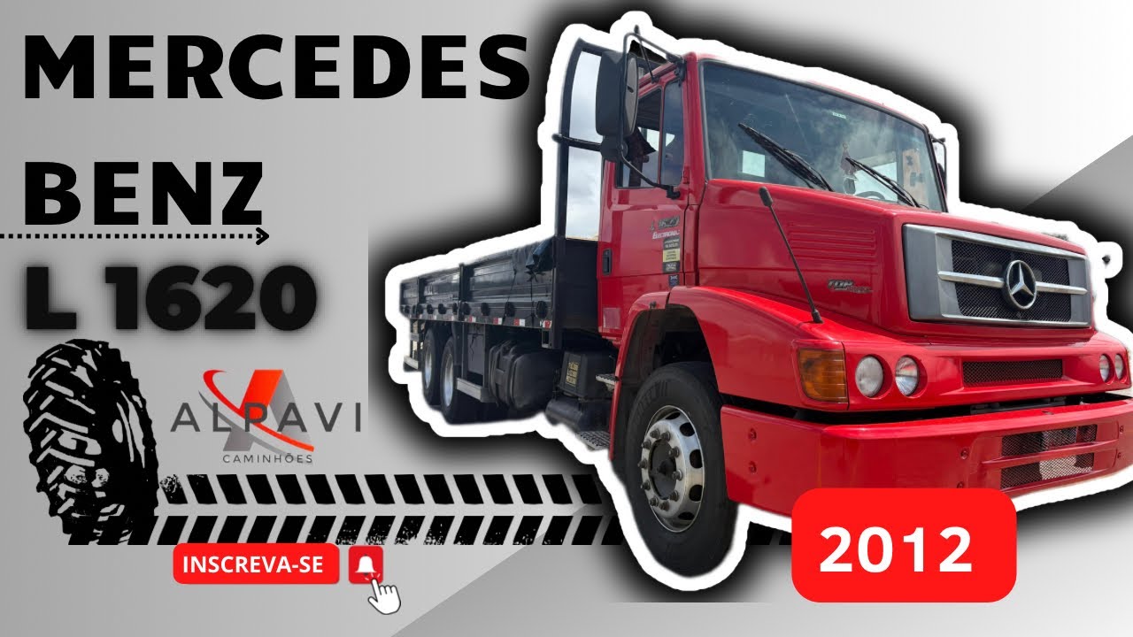 Mercedes Benz 1620 l1620 Ano 2012 Eletrônico Carroceria a Venda (12) 97406-2916 Ligue e Confira 