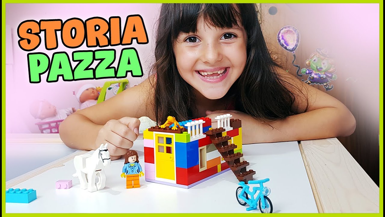 Storia pazza Lego: Alyssa bimba rana! 🐸