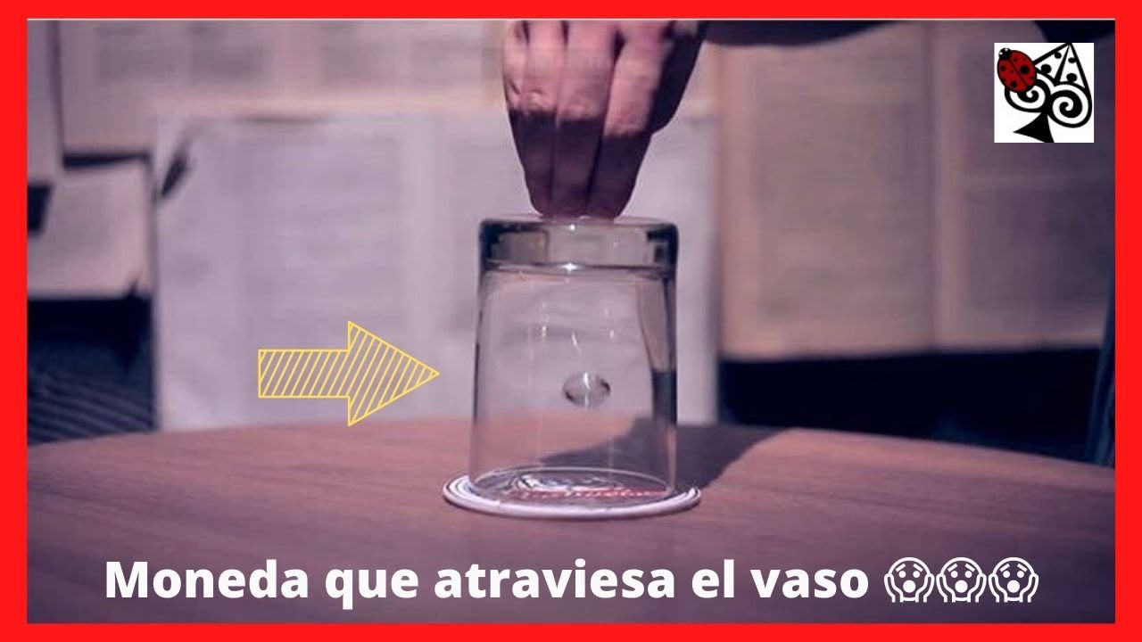 Roller Coaster - TRUCO DE MAGIA de la moneda que atraviesa el vaso 😱