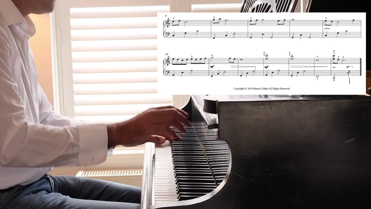 Rotation Piano Technique – Close-Up Piano Lesson (Adult Piano Beginners)