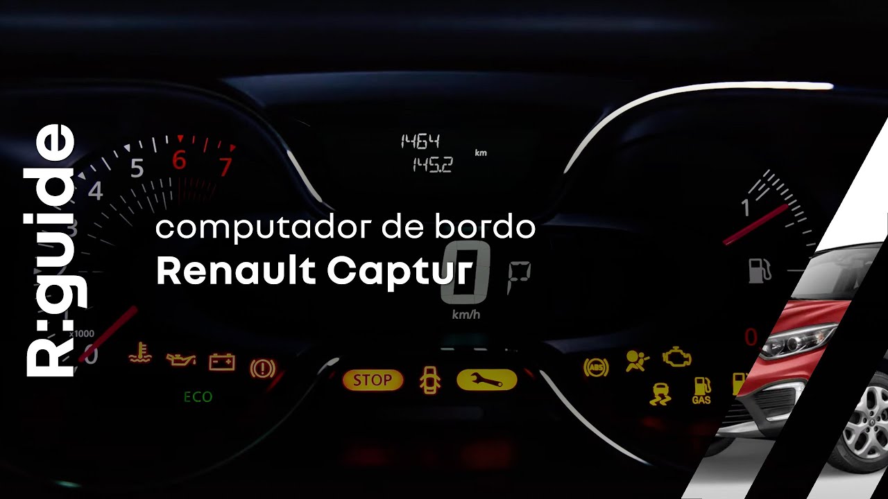 informações sobre o computador de bordo | Renault Captur