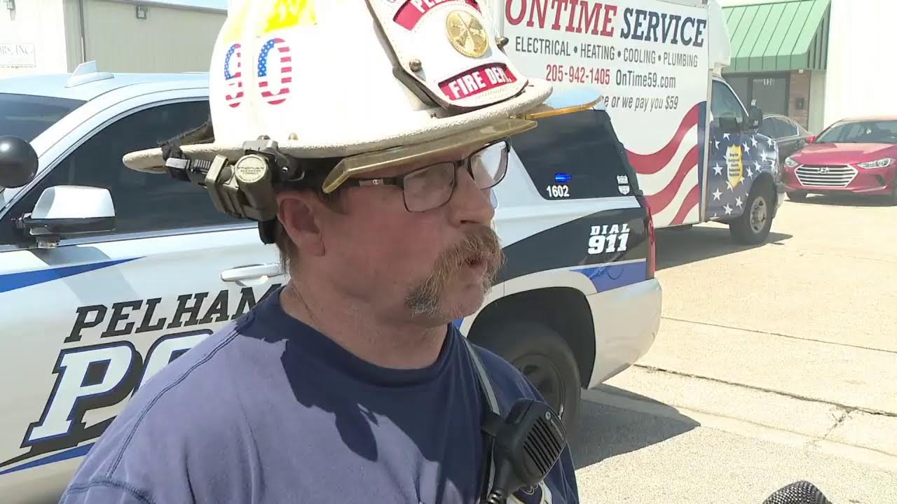 Large business fire in Pelham (July 18, 2022)