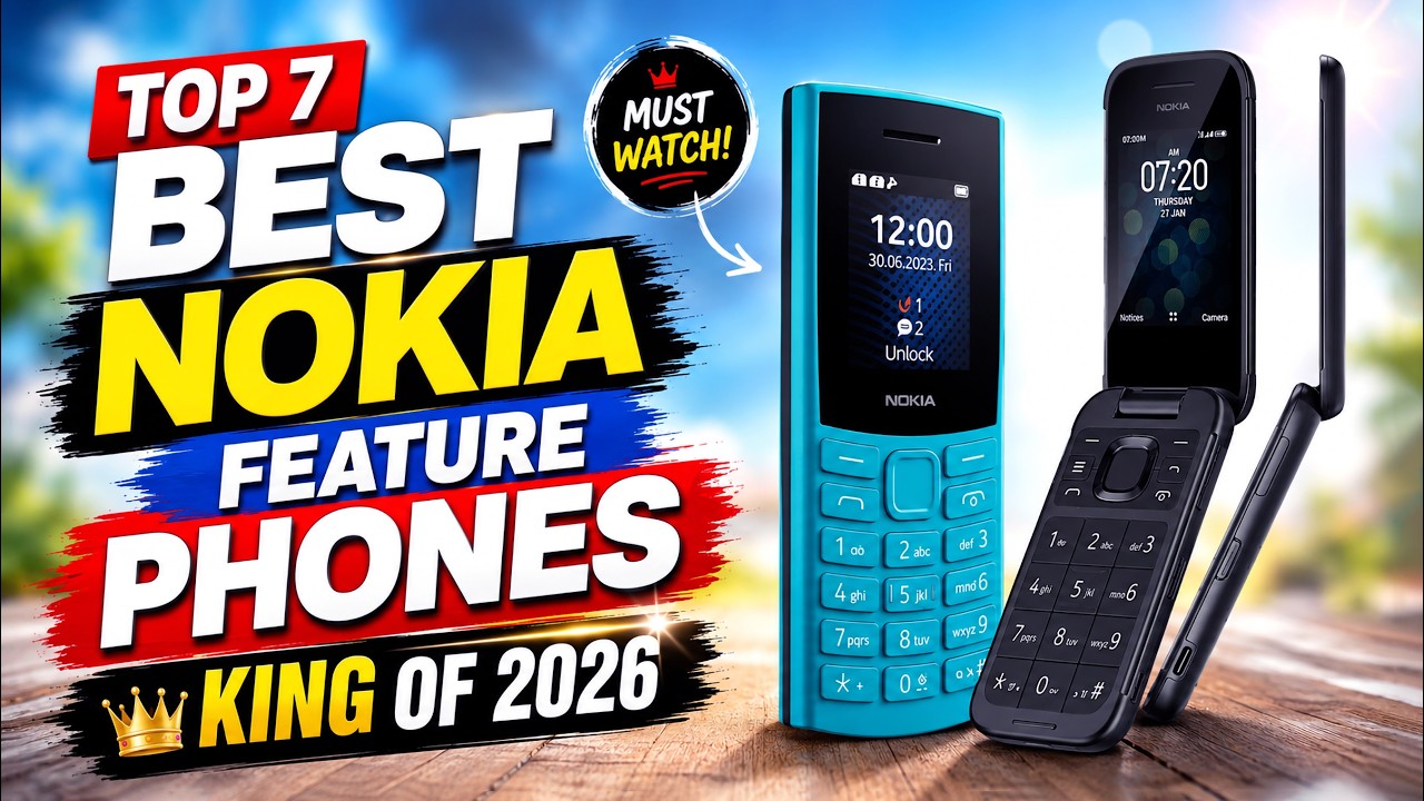 Лучшие кнопочные телефоны Nokia 2026 года | Рейтинг лучших моделей Nokia🏆