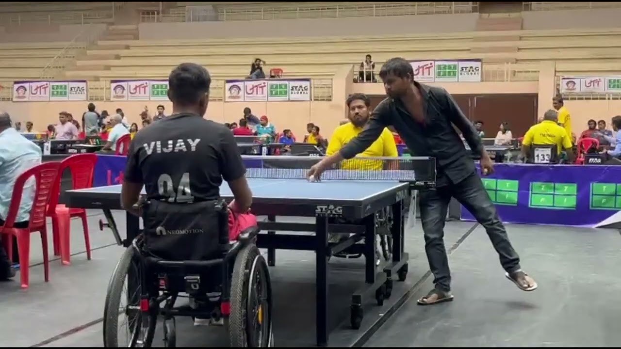 UTT Para Senior Table Tennis National Championship 2026 Vijay(TN) VS  Arif (MP) 3 - 0(5,5,3)