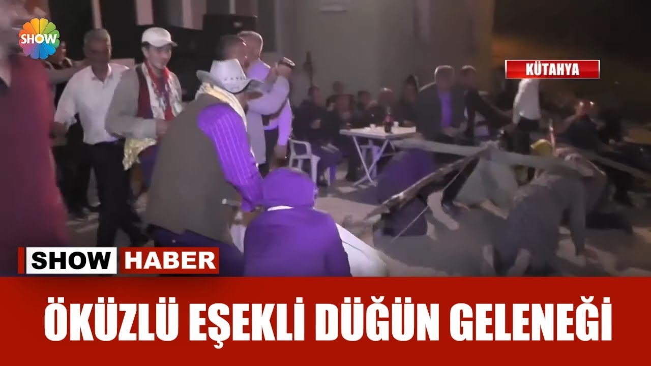 Öküzlü eşekli düğün geleneği
