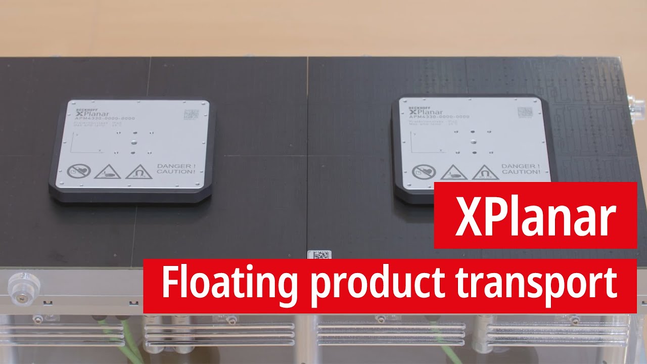 EN | XPlanar: Floating 2D product transport with up to six degrees of freedom