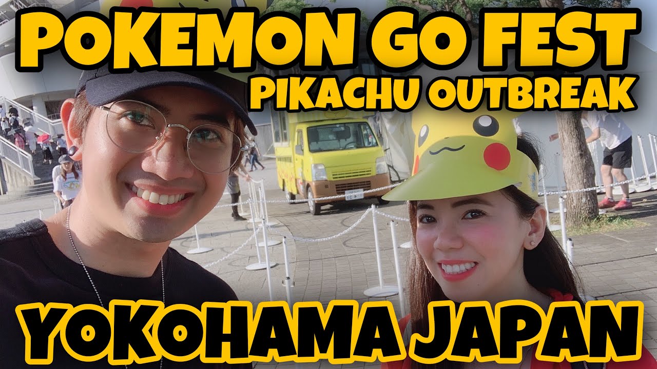 Pokemon GO Fest | Pikachu Outbreak | Yokohama Japan