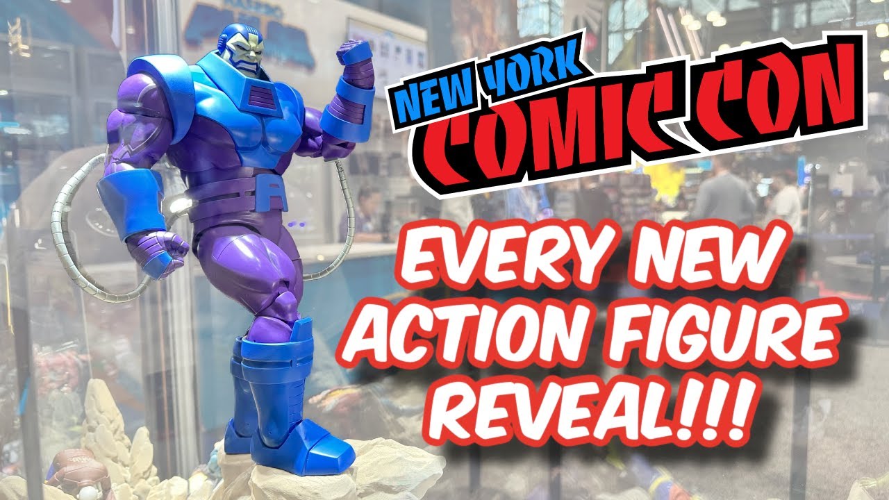 ПРЯМОЙ ЭФИР с NYCC 2025 — Marvel Legends! GI Joe Classified! TMNT! MOTU! Все новые фигурки раскры...
