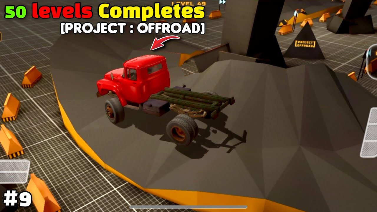 50 Levels Completes in [Project : Offroad] ios Game Play #9