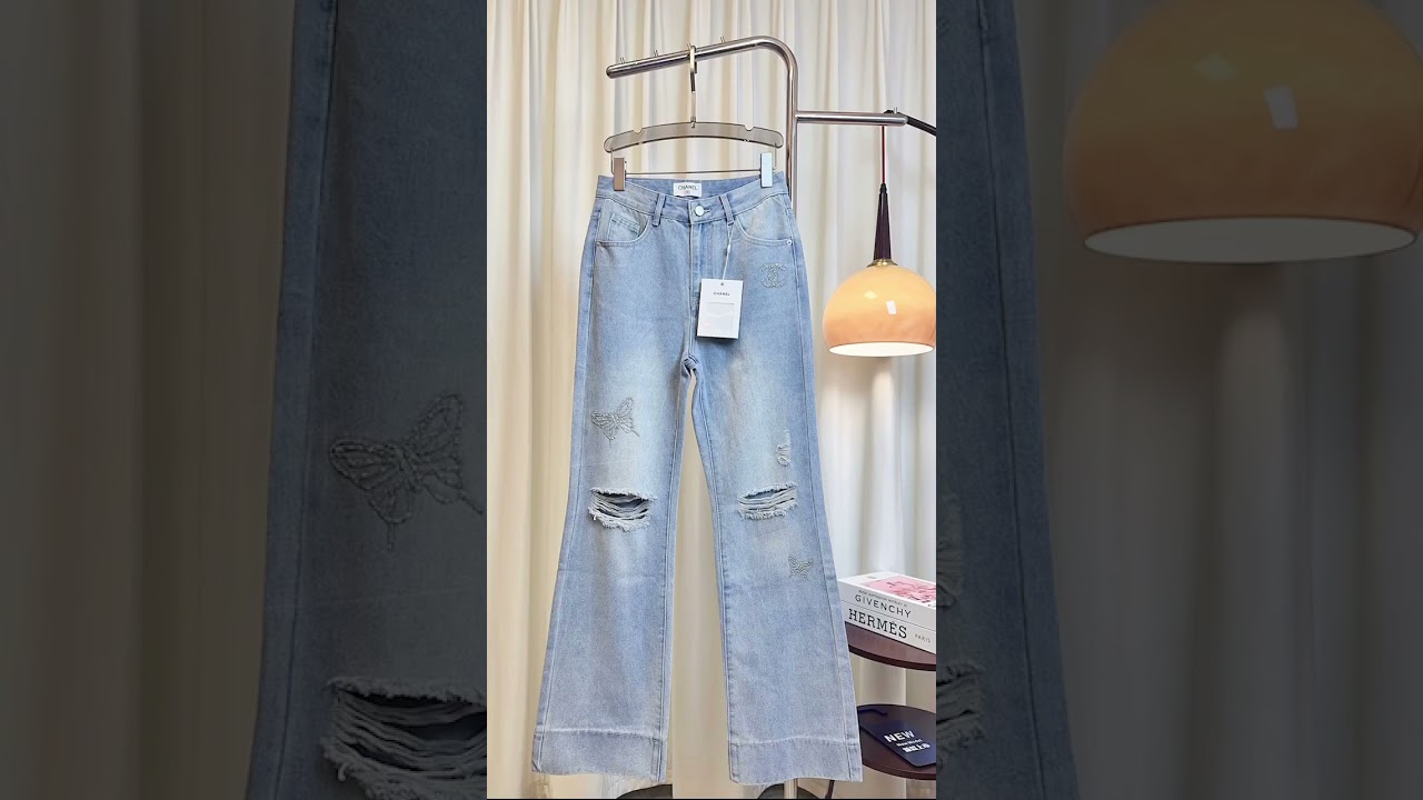 Women luxury jeans #luxury#womenjeans #jeans #chanel