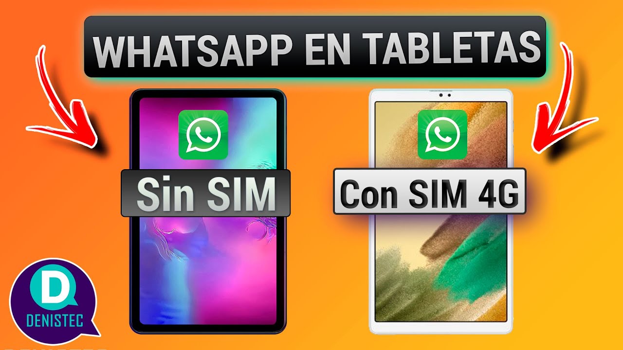 Cómo tener WhatsApp en Tabletas |  5 maneras de Instalarlo 😃