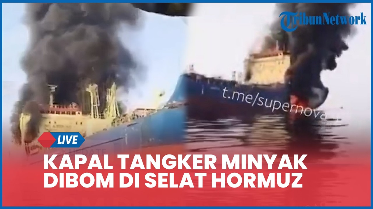 Rangkuman Perang AS-Iran:Kapal Tangker Minyak Dibom di Selat Hormuz, Rudal IRGC Guncang Timur Tengah