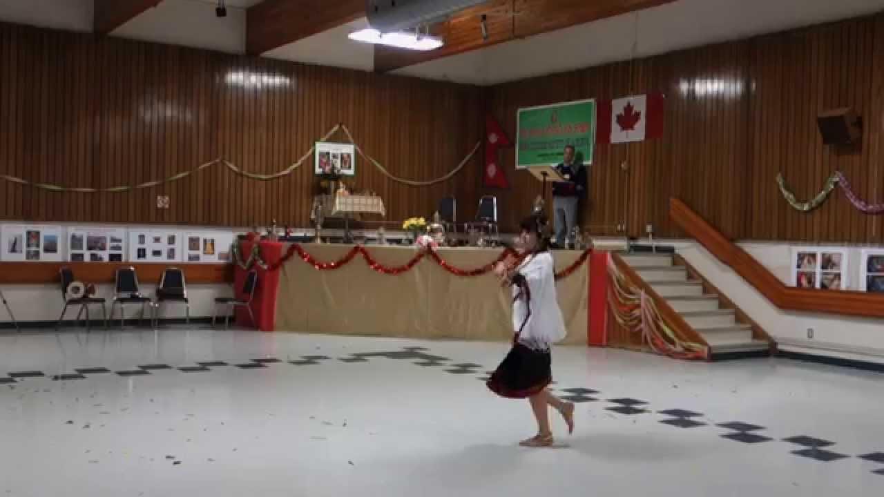 A Newa Dance by Rubiniya Piya at the Yomari Punhi Cultural Event (NS 1135)