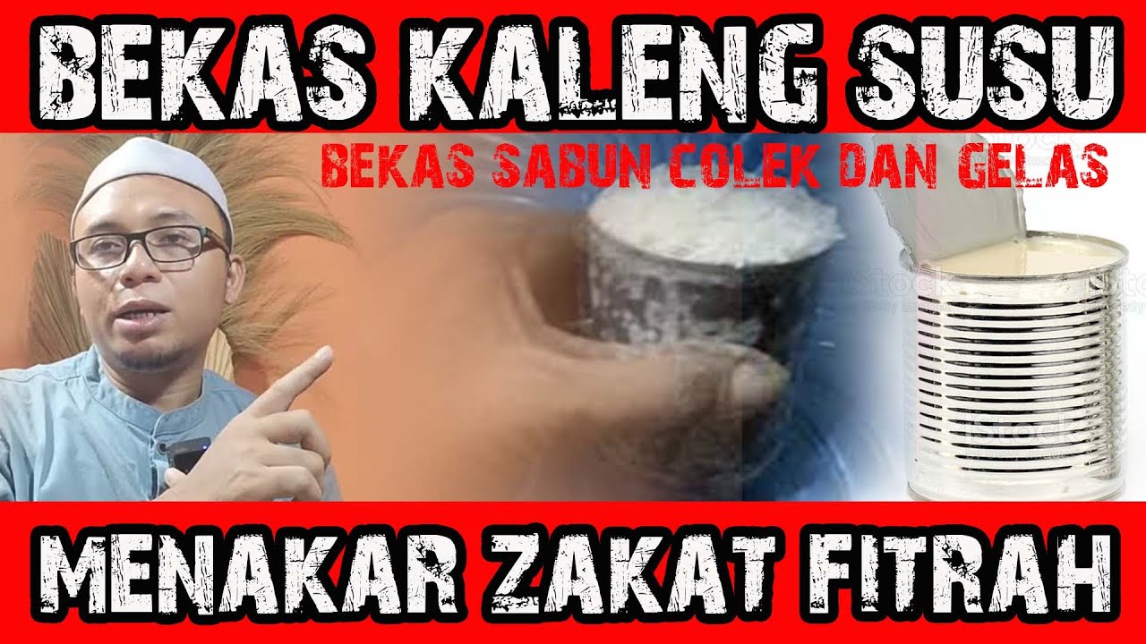 Menakar Zakat Fitrah Dengan Kaleng Susu, Bekas Sabun Colek, dan Gelas Aqua ‼️