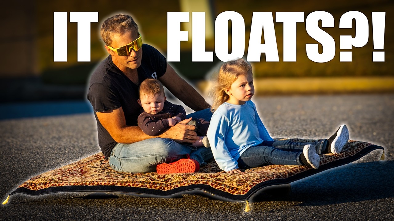 DIY Flying Carpet That Floats?! (Aladdin Costume)