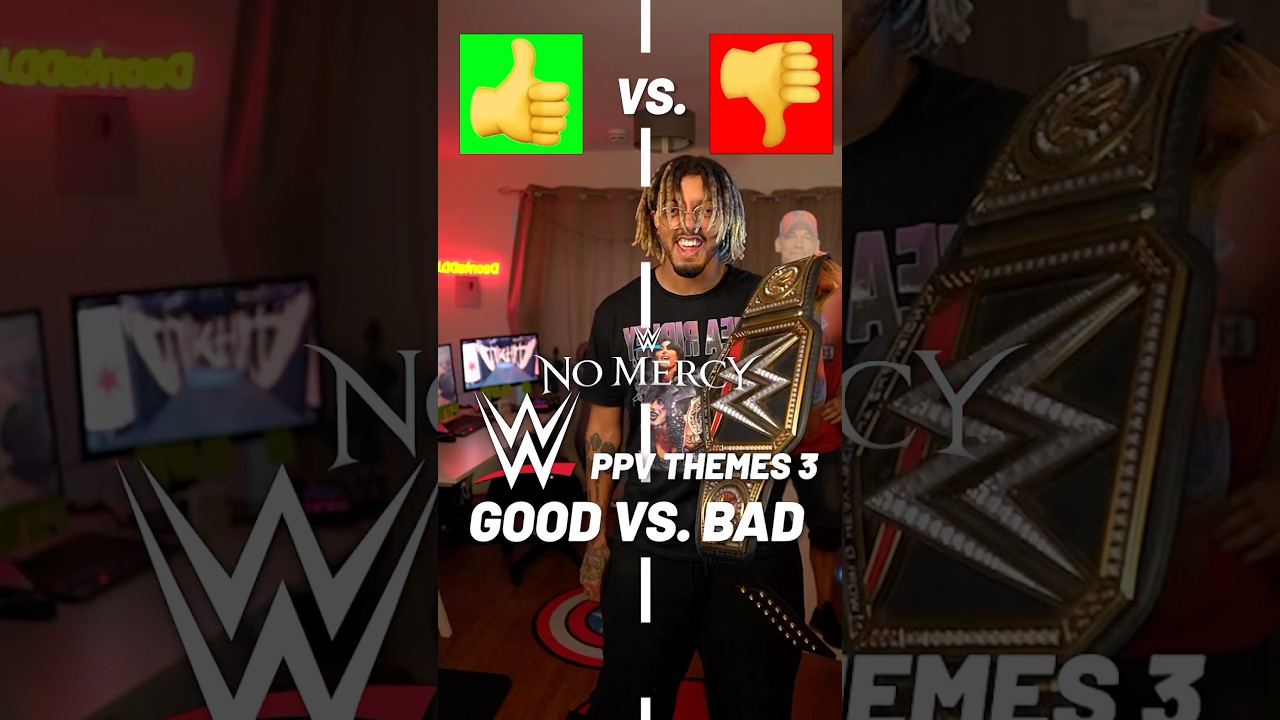 WWE PPV THEMES 3: GOOD vs. BAD 🔴🟢 #wwe