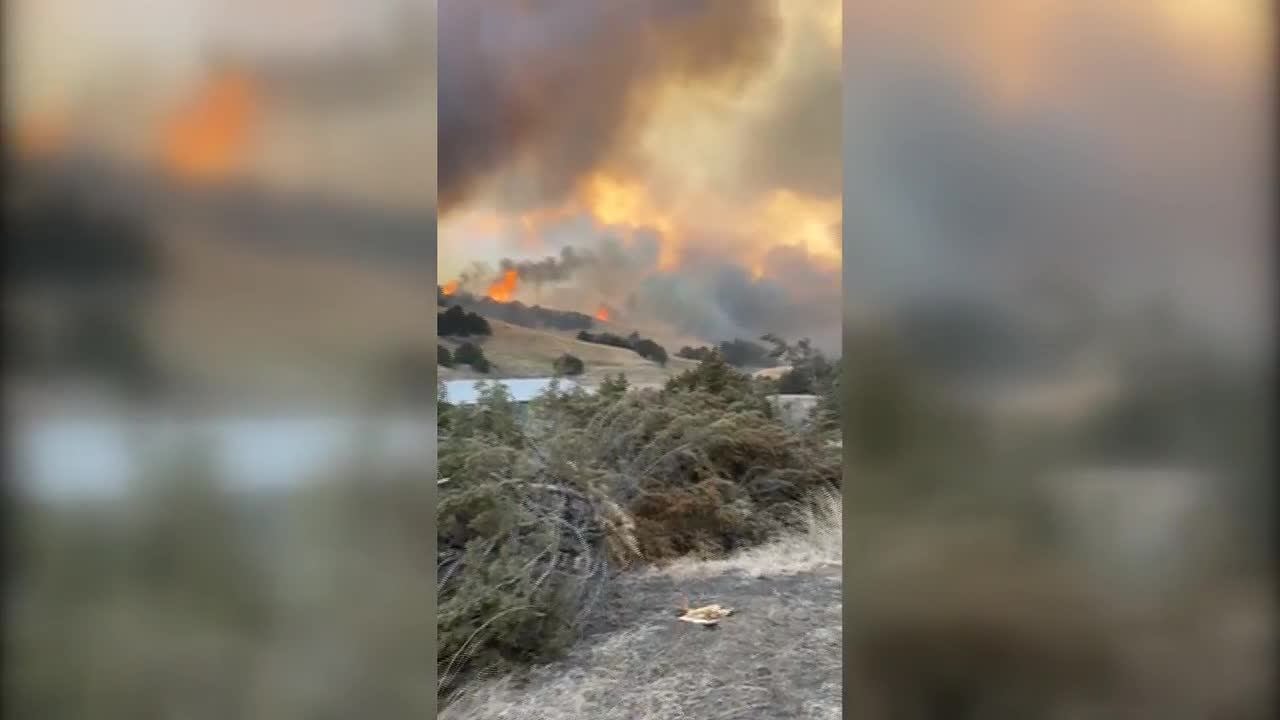 Video from Battle Creek Fire & Rescue of the Cottonwood Fire in Nebraska