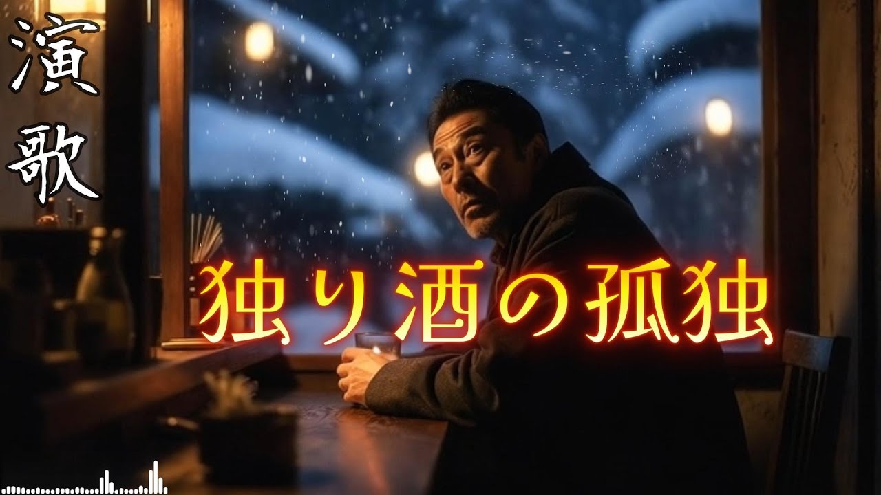 独り酒の孤独｜夜に沈む男の哀愁