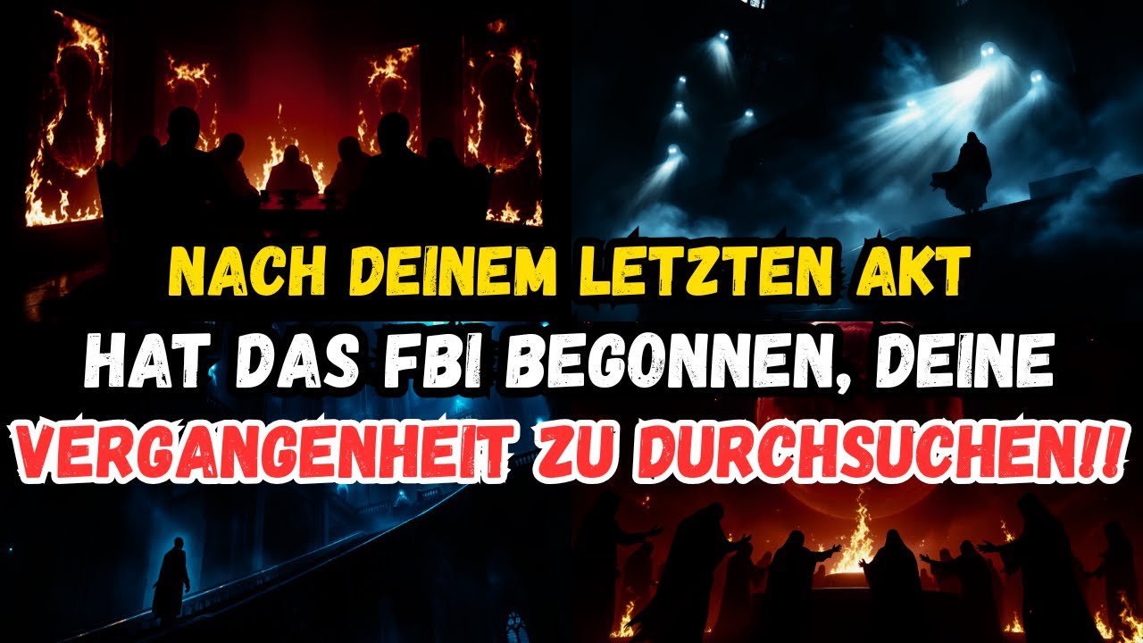 DEINE TATEN STEHEN AUF DEM RADAR DES FBI… NACH MONATEN WOLLEN SIE PRIVAT MIT DIR SPRECHEN 🔥🔍