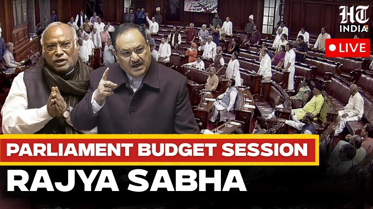 Rajya Sabha LIVE: Rajya Sabha Debates President’s Address During Budget Session | Parliament Session