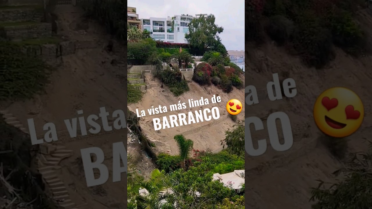 La vista m&aacute;s linda del malec&oacute;n de Barranco