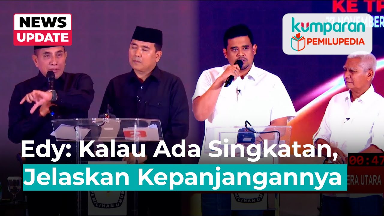 Momen Bobby Tanya soal UHC, Edy: Sudah Disebut Moderator, Singkatan Mesti Dijelaskan