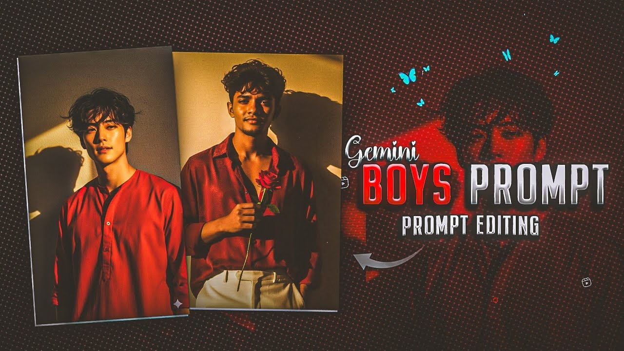 Instagram Trending Boys Gemini Photo Editing | Retro vintage look 
