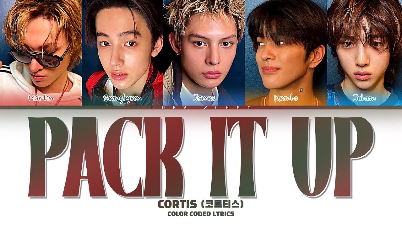 CORTIS (코르티스) - 'PACK IT UP' 가사 (Color Coded Lyrics) 