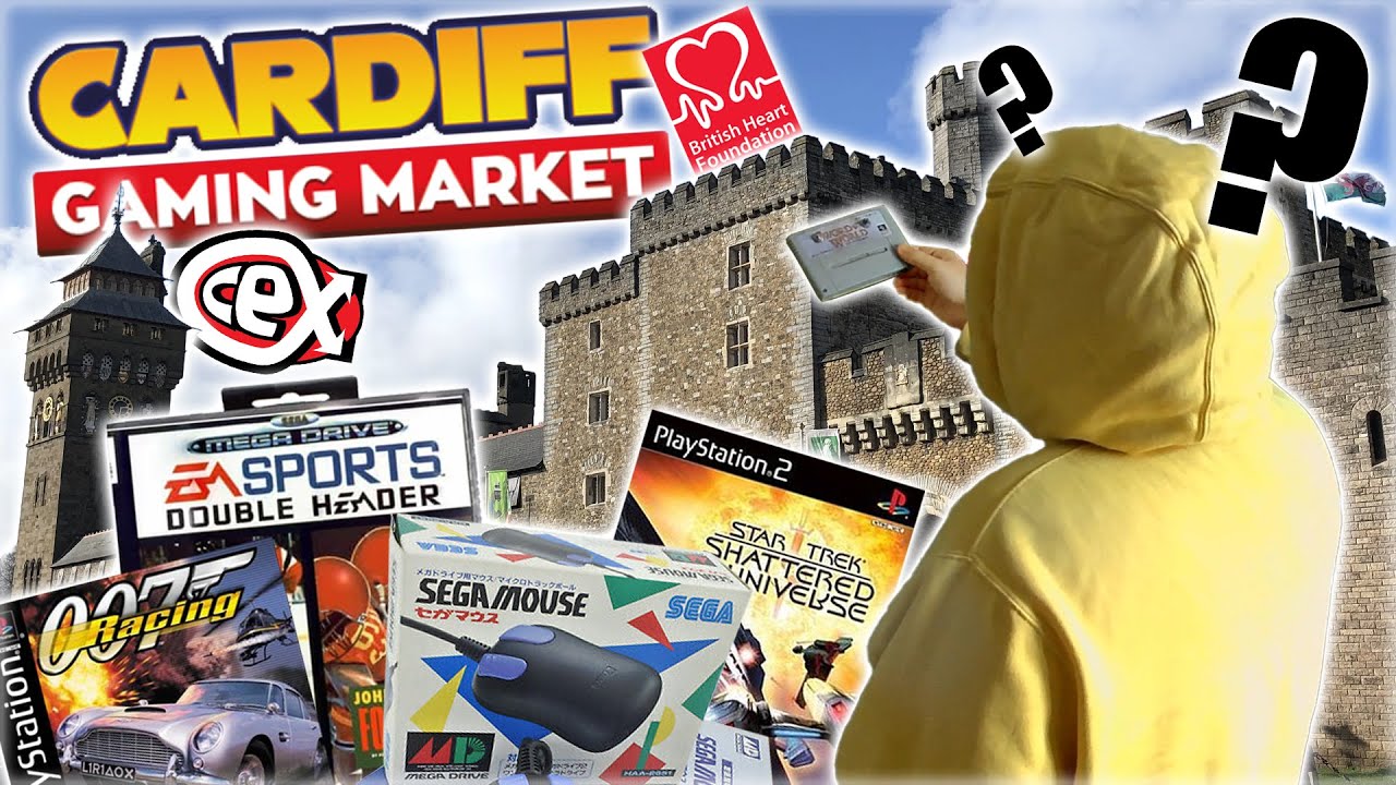 Hunting for Games in Cardiff - A Vlogumentary (2024)