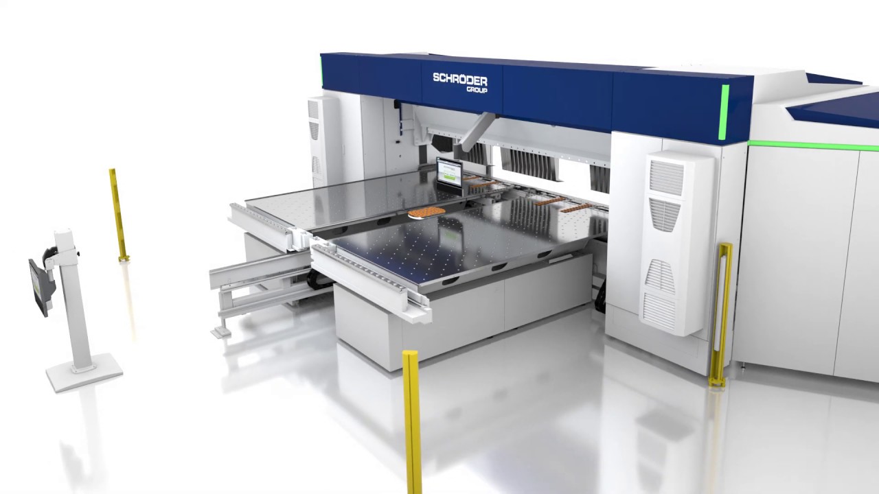 SCHROEDER EVO-CENTER - motorized folding machine