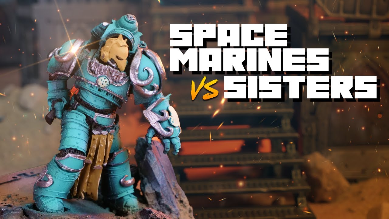 Space Marines vs Adepta Sororitas - Warhammer 40k 10th Edition Battle Report