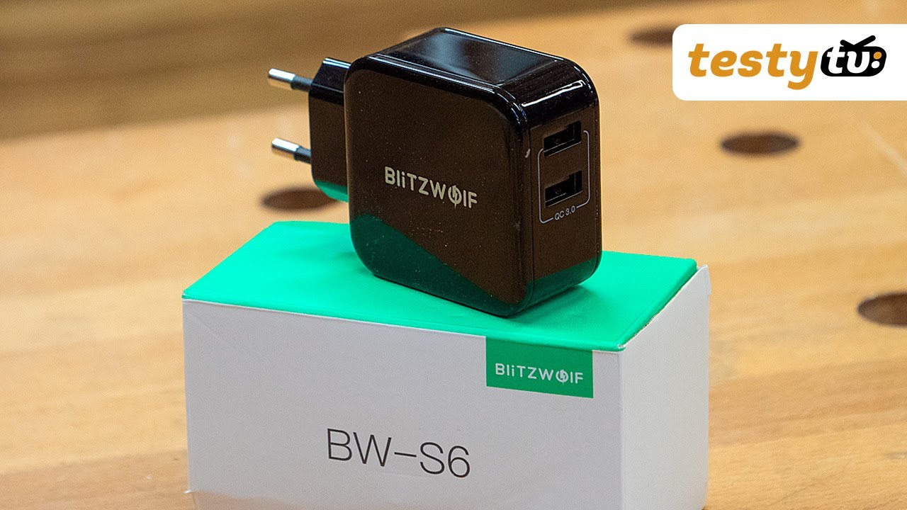 Blitzwolf: Sprawdzona ładowarka BW-S6 18W 2x USB QC3.0