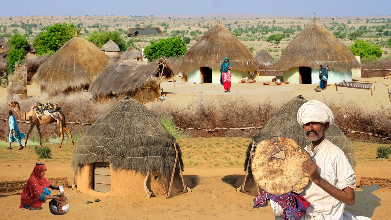 People living in Cholistan | Desert Village Life in Punjab | Morning Routine