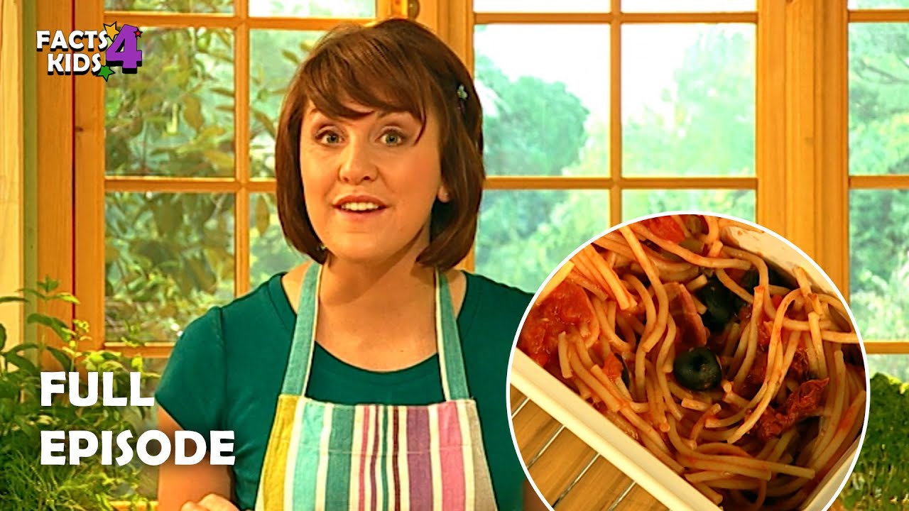 Brilliant Baked Spaghetti Fun! | I Can Cook | S01 EP04 | Full Episode | Facts4Kids