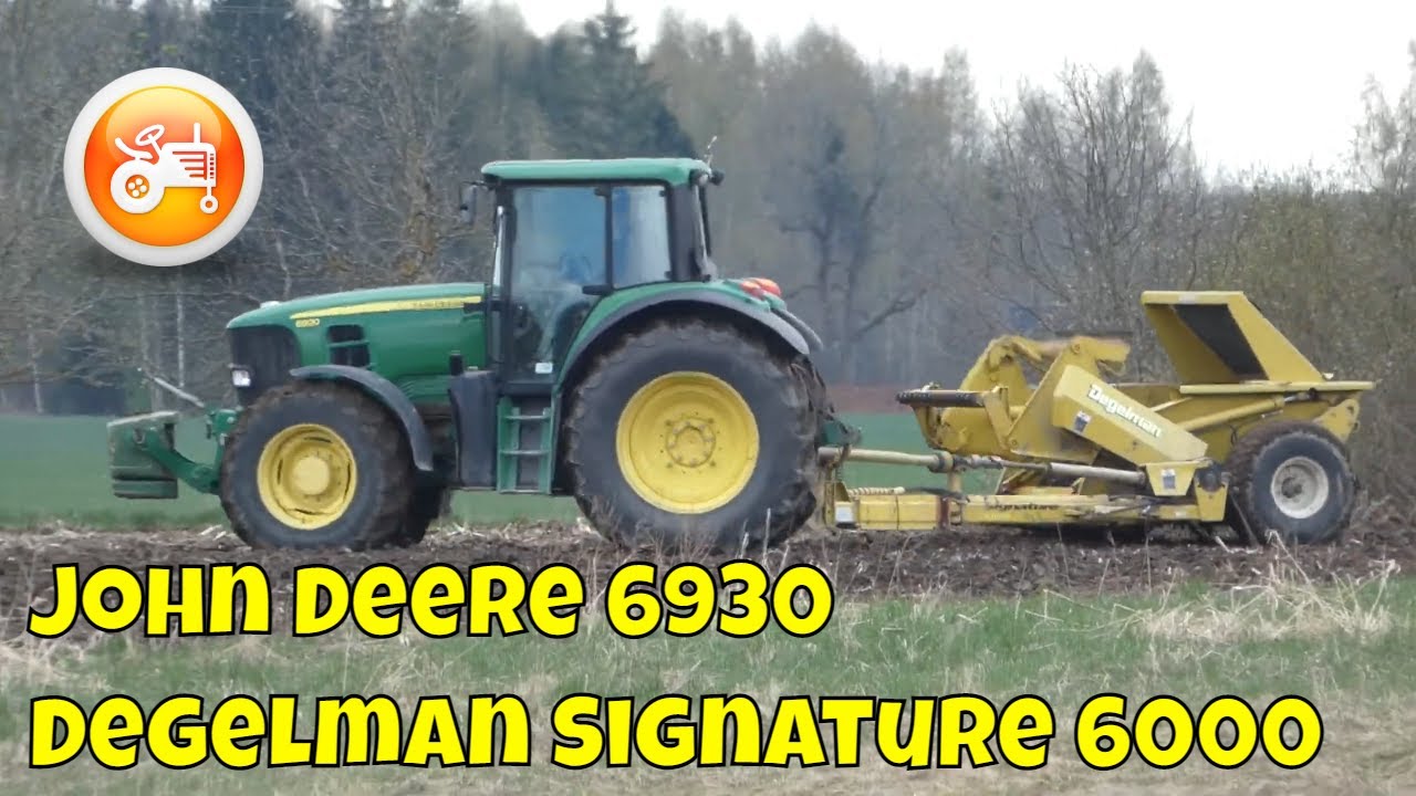 Stone Collecting 2023 | John Deere 6930 & Degelman Signature 6000 rock picker