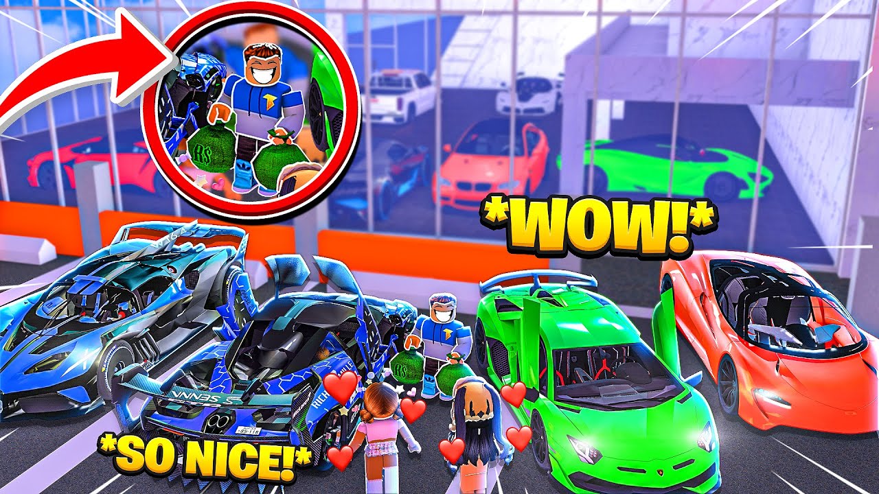 Я КУПИЛ ВСЕ МАШИНЫ в Roblox Driving Empire!!!