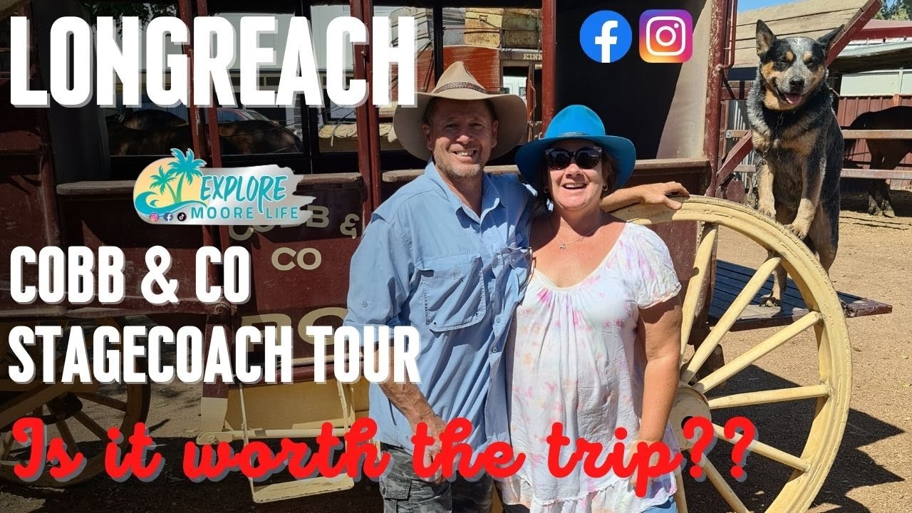COBB & CO STAGE COACH TOUR - Longreach - Is the Outback worth a visit??