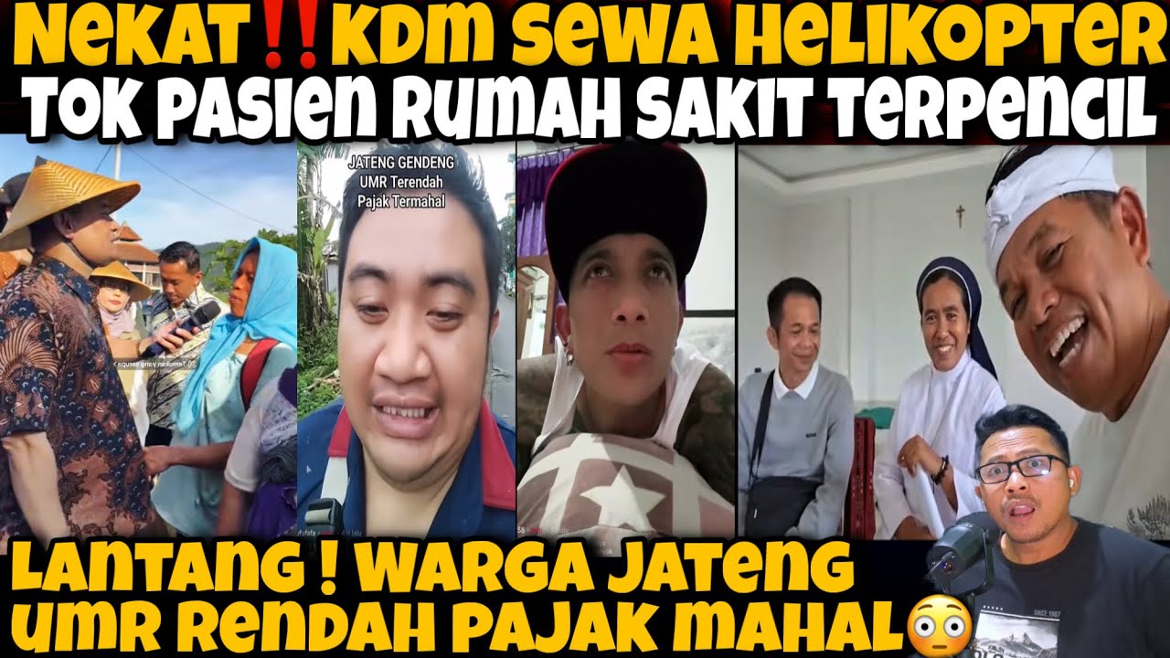 NEKAT‼️KDM KONTRAK HELI KOPTER UNTUK BANTU PASIEN RUMAH SAKIT TERPENCIL ! KADES HOHO SNTIL GUS ARYA