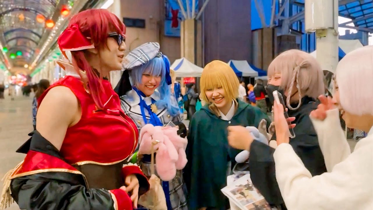 イベント終わりのコスプレイヤー5人と合コン【よみぃ】
