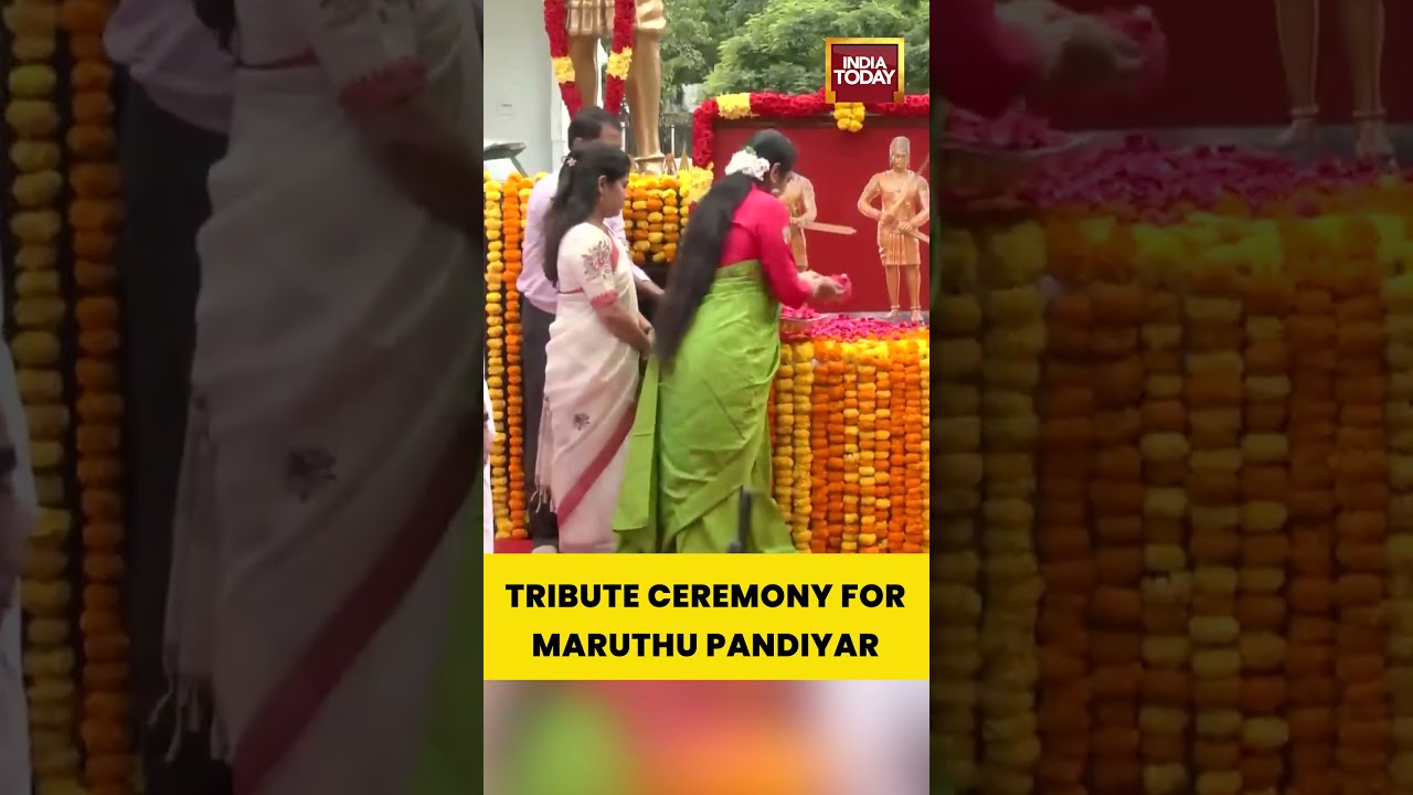 Tamil Nadu Ministers And Chennai Mayor Pay Floral Tribute To Freedom Fighters At Gandhi Mandapam
