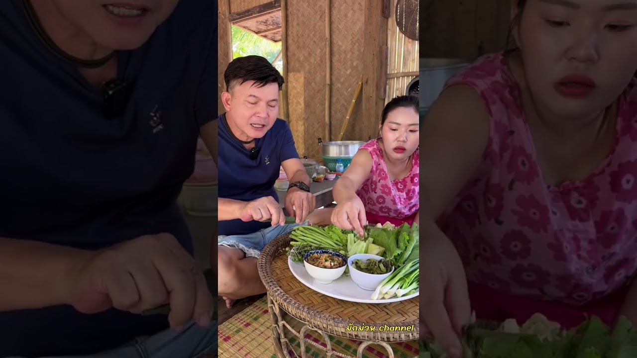 เอากุ้งทะเลมาทำป่นแบบอิสาน อร่อยมากๆ