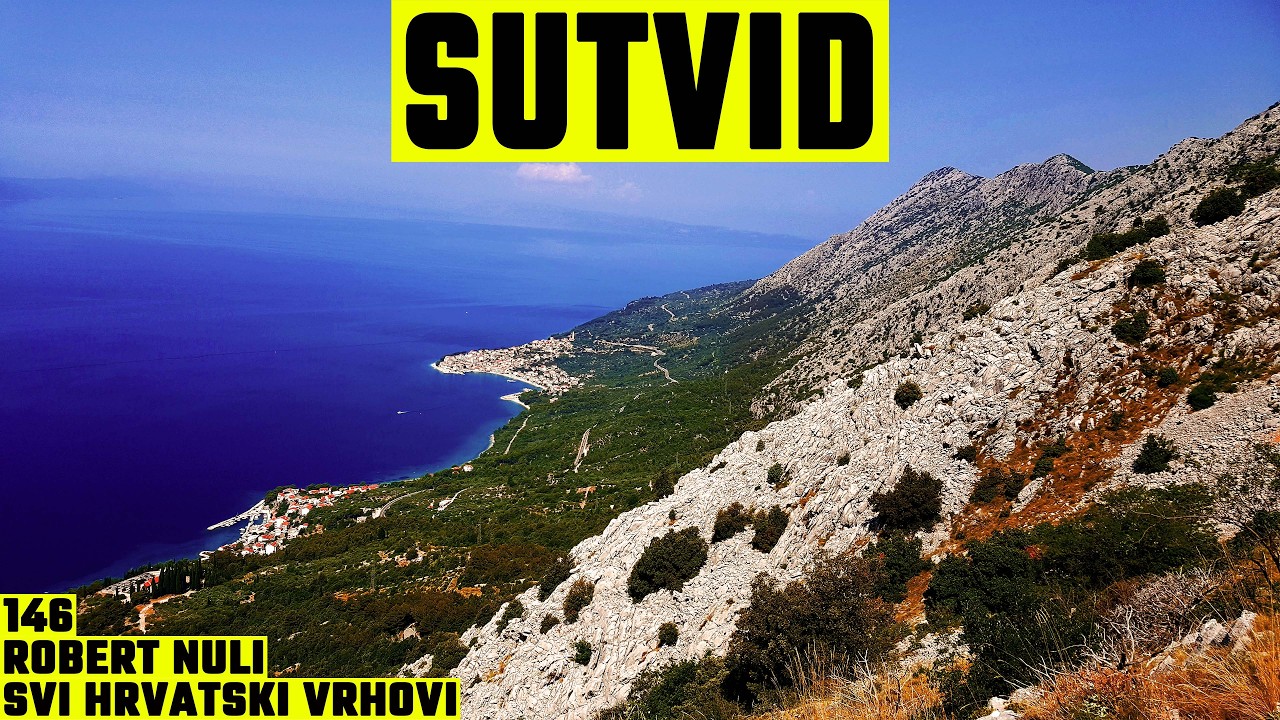 Sutvid, Velika Kapela, Rilić, 1158m - planinarenje [146. VRH iz serijala SVI HRVATSKI VRHOVI] 4K