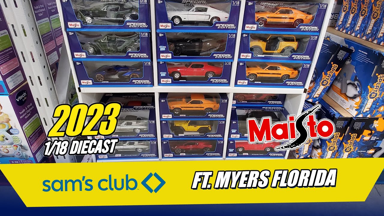 2023 Maisto 1/18 SCALE at Sam's Club Ft Myers!